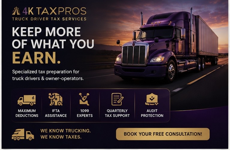 Keep more of what you earn — truck driver tax services in Durham, North Carolina